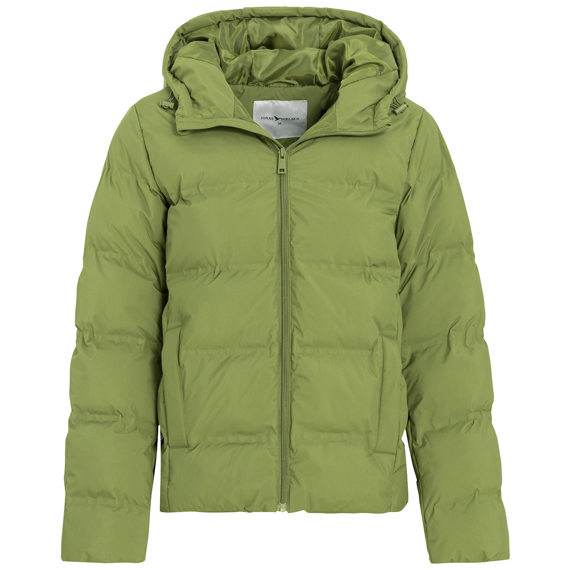 Damen Pufferjacke in Unifarben von Gina