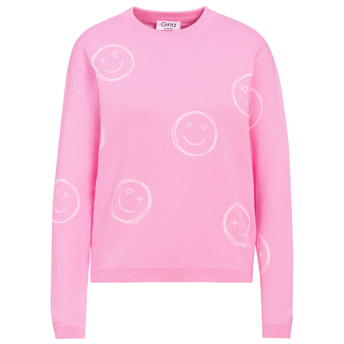 Damen Pullover mit Allover-Print von Gina