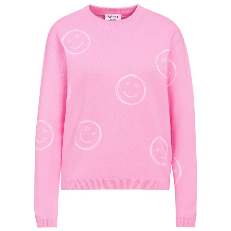 Damen Pullover mit Allover-Print von Gina