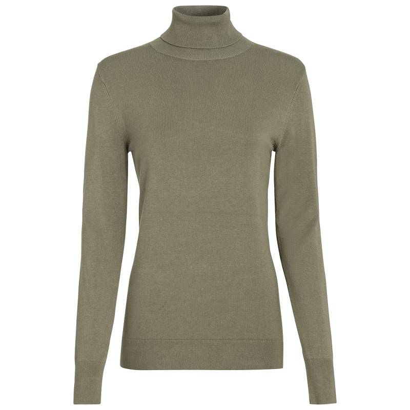 Damen Rollkragenpullover unifarben von Gina