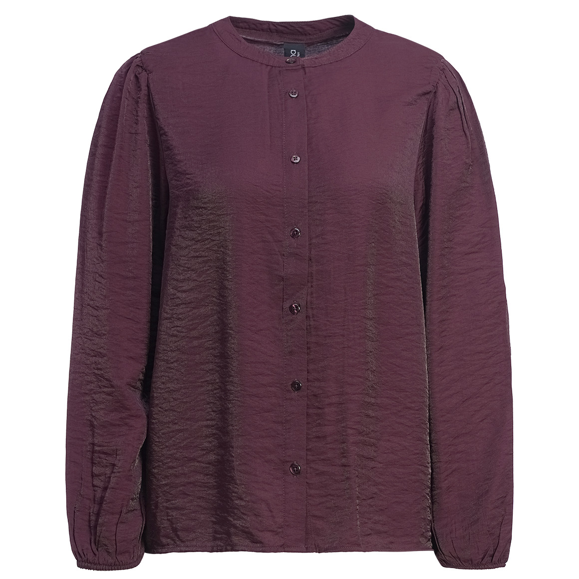 Damen Satinbluse mit Knopfleiste Damen Satinbluse mit Knopfleiste von Gina