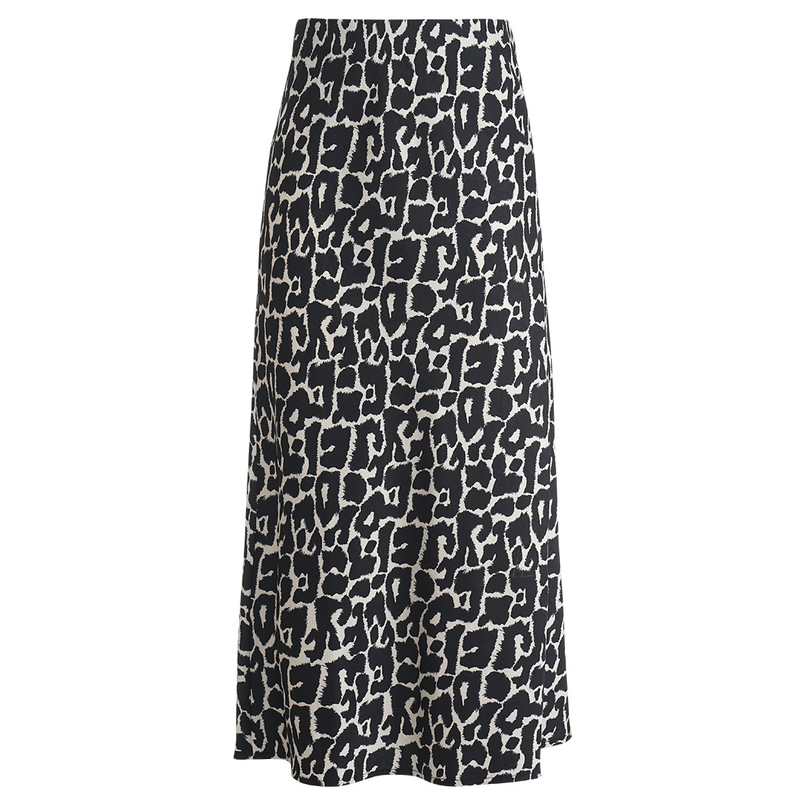 Damen Satinrock mit Elastikbund von Gina