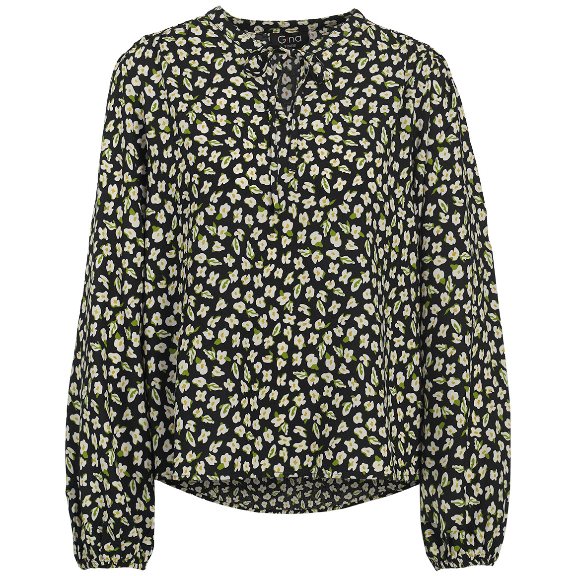 Damen Schlupfbluse mit Allover-Print Damen Schlupfbluse mit Allover-Print von Gina