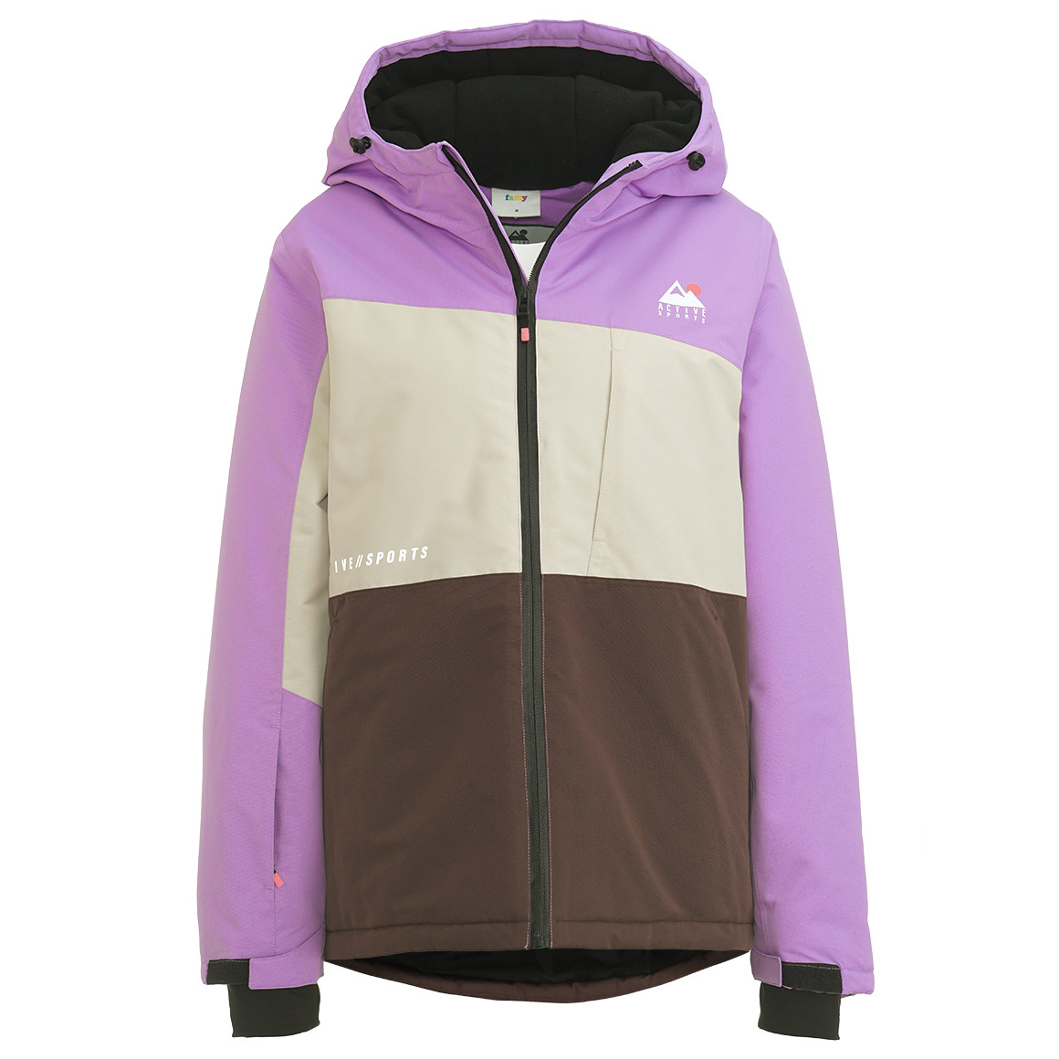 Damen Schneejacke mit Farbteilern von Gina