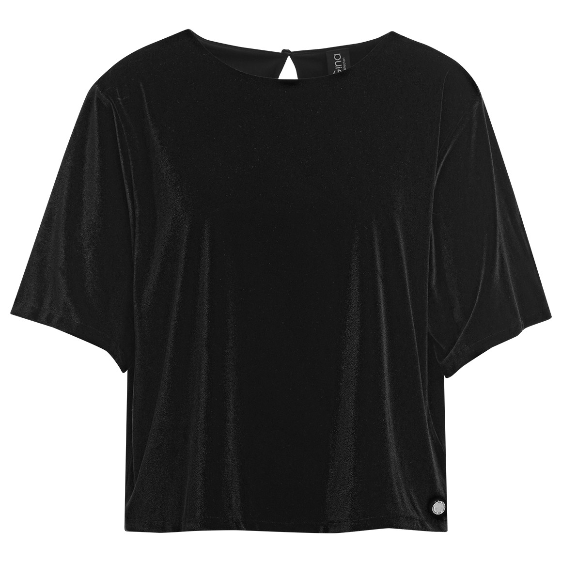 Damen Shirt aus Samt von Gina