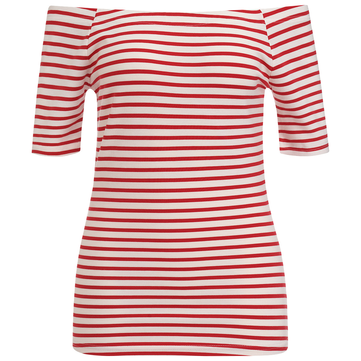 Damen Shirt mit Carmen-Ausschnitt Damen Shirt mit Carmen-Ausschnitt von Gina
