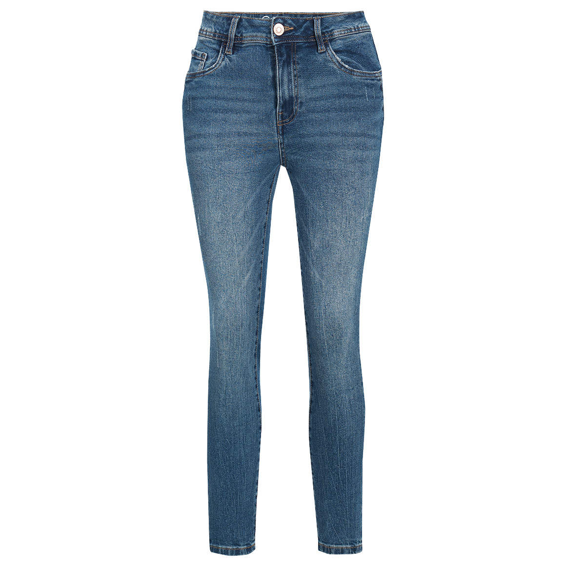 Damen Skinny-Jeans mit Destroyed-Details Damen Skinny-Jeans mit Destroyed-Details von Gina