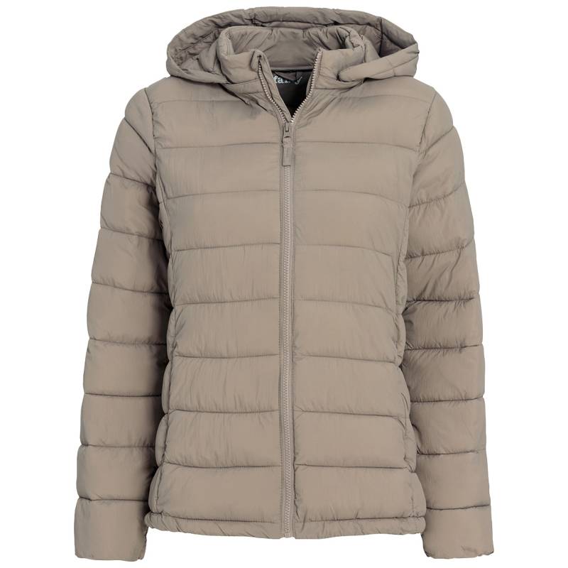 Damen Steppjacke mit abnehmbarer Kapuze von Gina