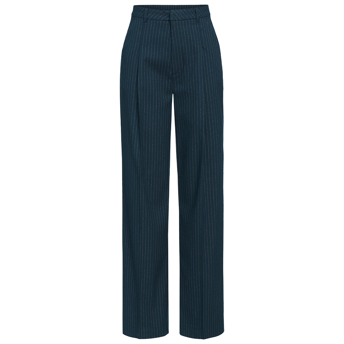 Damen Straight-Hose mit Bundfalte Damen Straight-Hose mit Bundfalte von Gina