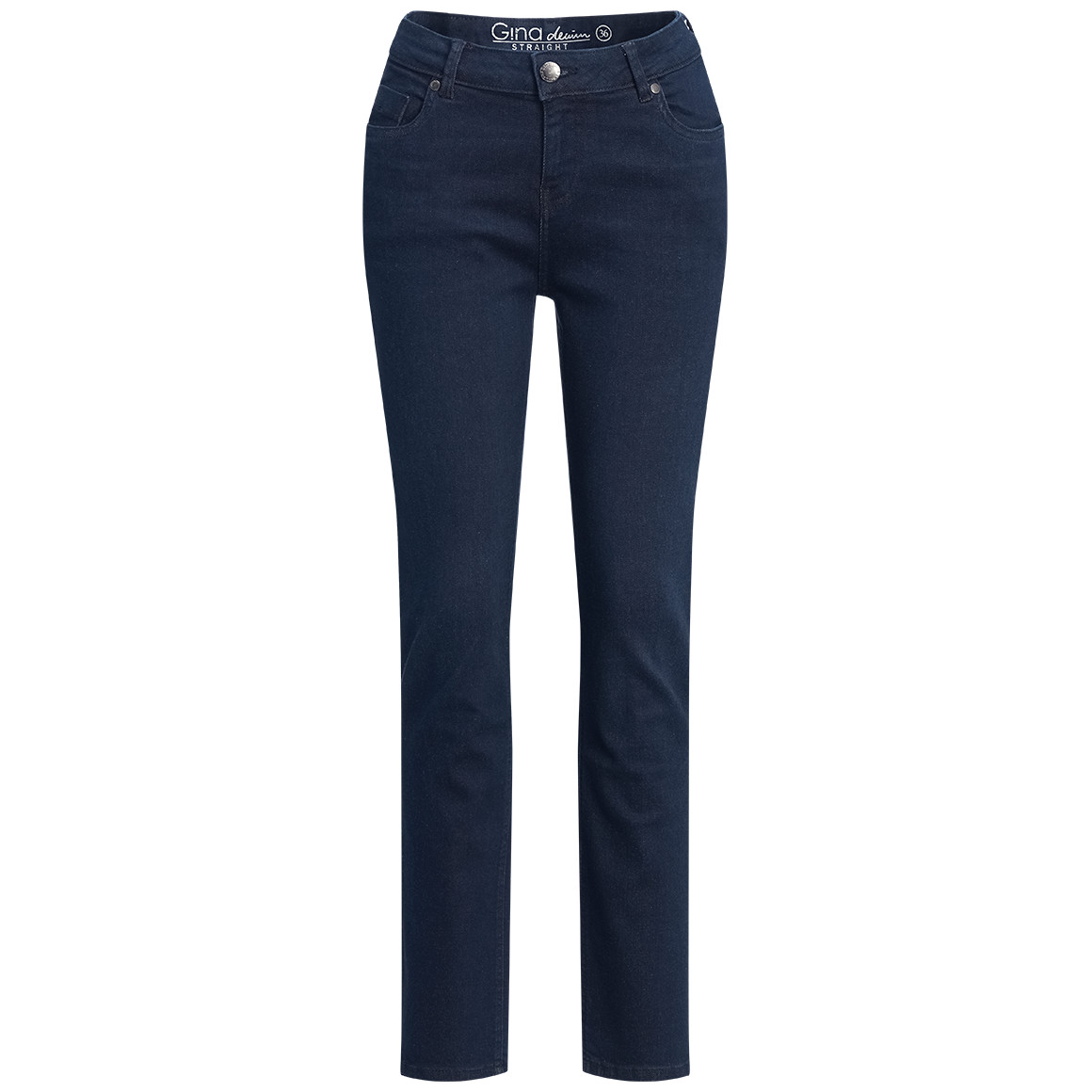 Damen Straight-Jeans im 5-Pocket-Style von Gina
