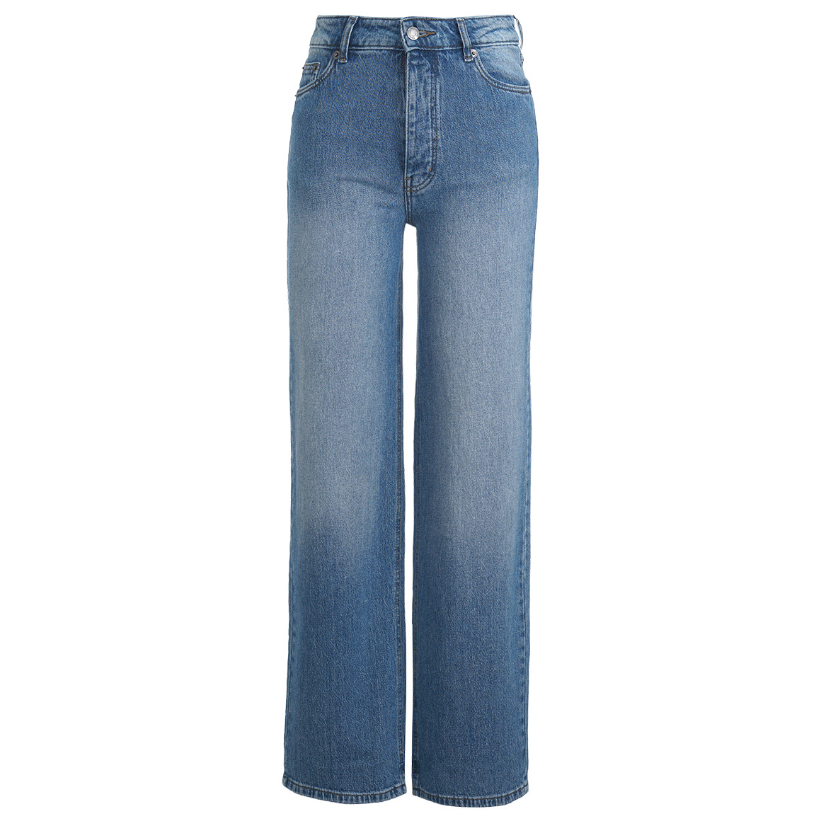 Damen Straight-Jeans mit weitem Bein von Gina