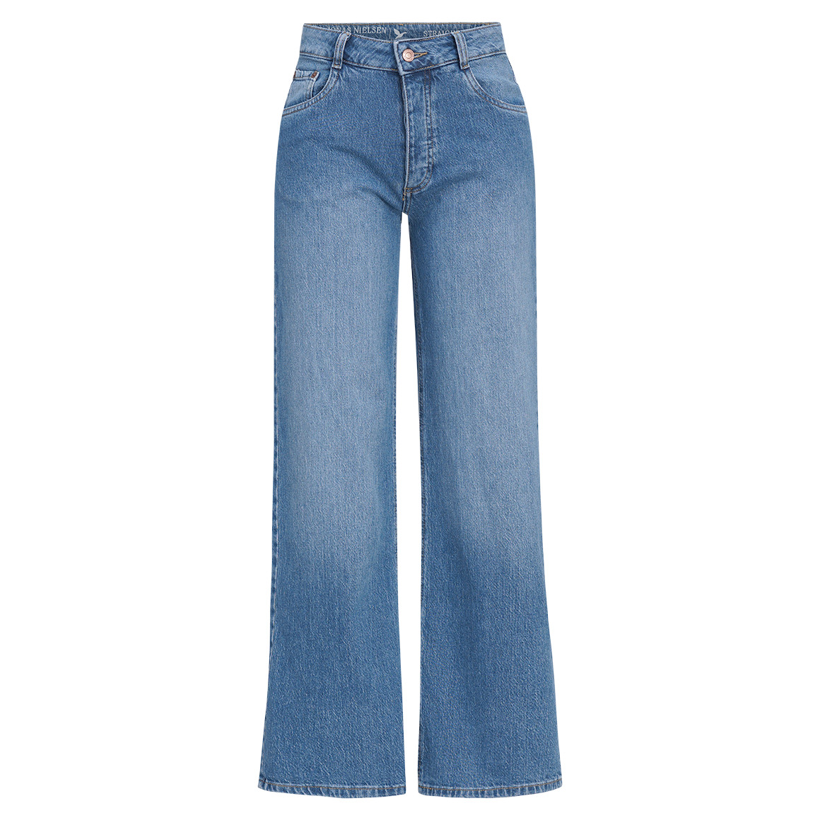 Damen Straight-Jeans mit weitem Bein Damen Straight-Jeans mit weitem Bein von Gina