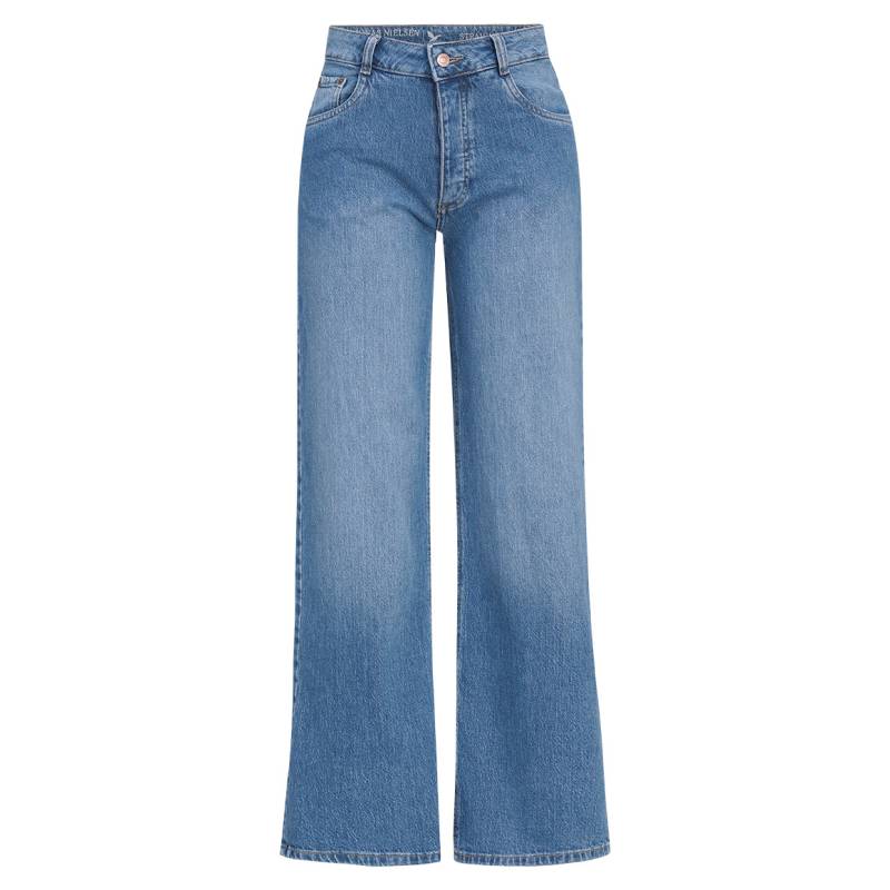 Damen Straight-Jeans mit weitem Bein Damen Straight-Jeans mit weitem Bein von Gina