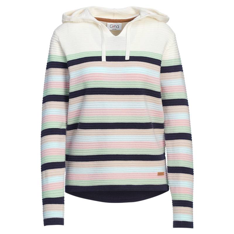 Damen Strickhoodie gerippt von Gina