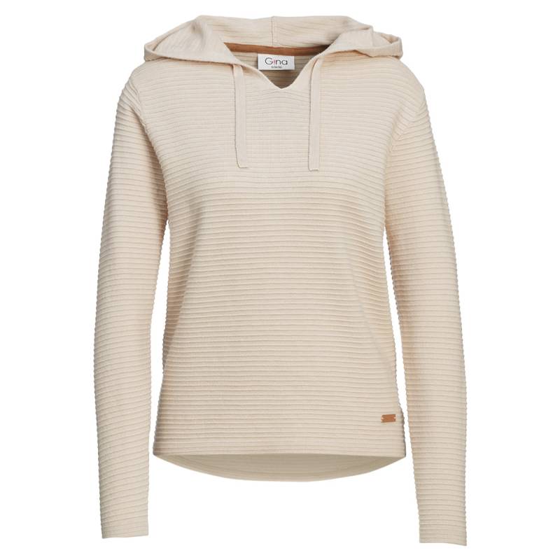 Damen Strickhoodie gerippt von Gina