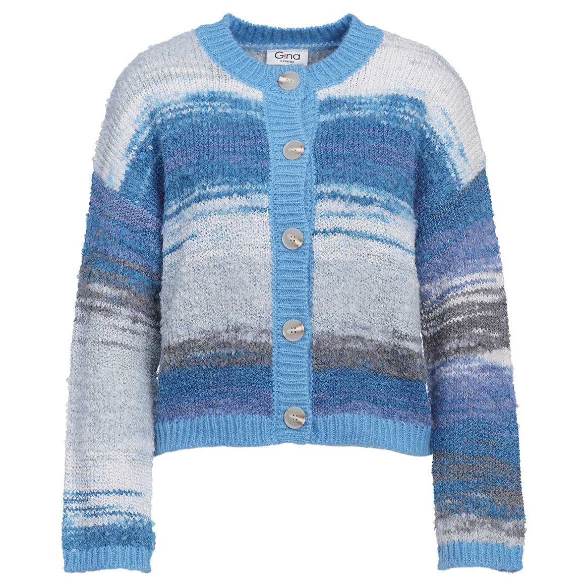 Damen Strickjacke in Multicolor-Optik Damen Strickjacke in Multicolor-Optik von Gina