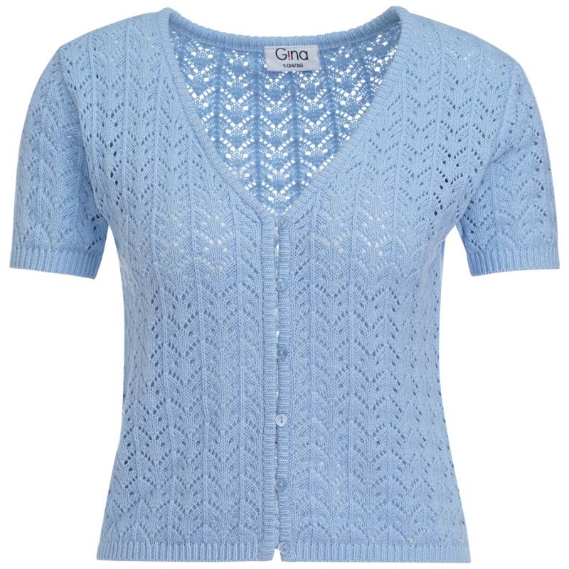 Damen Strickjacke mit Ajour-Muster von Gina
