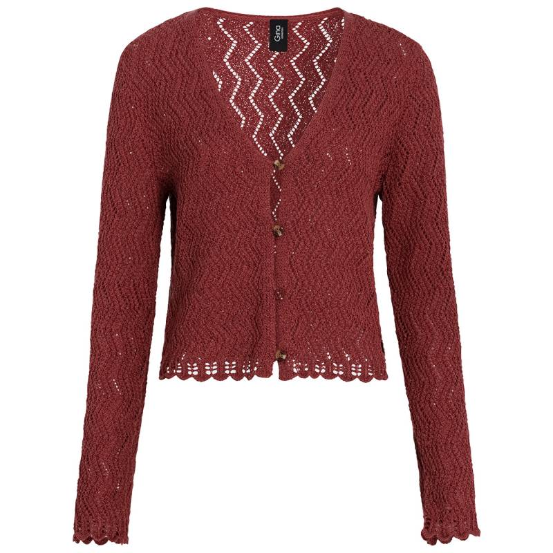 Damen Strickjacke mit Effektgarn von Gina