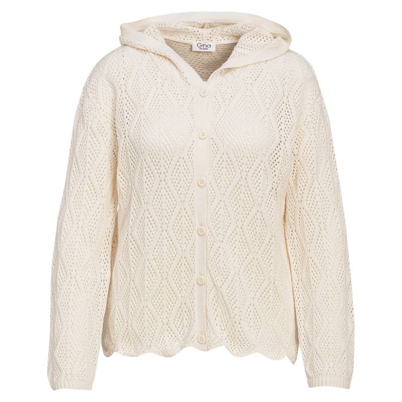 Damen Strickjacke mit Kapuze von Gina