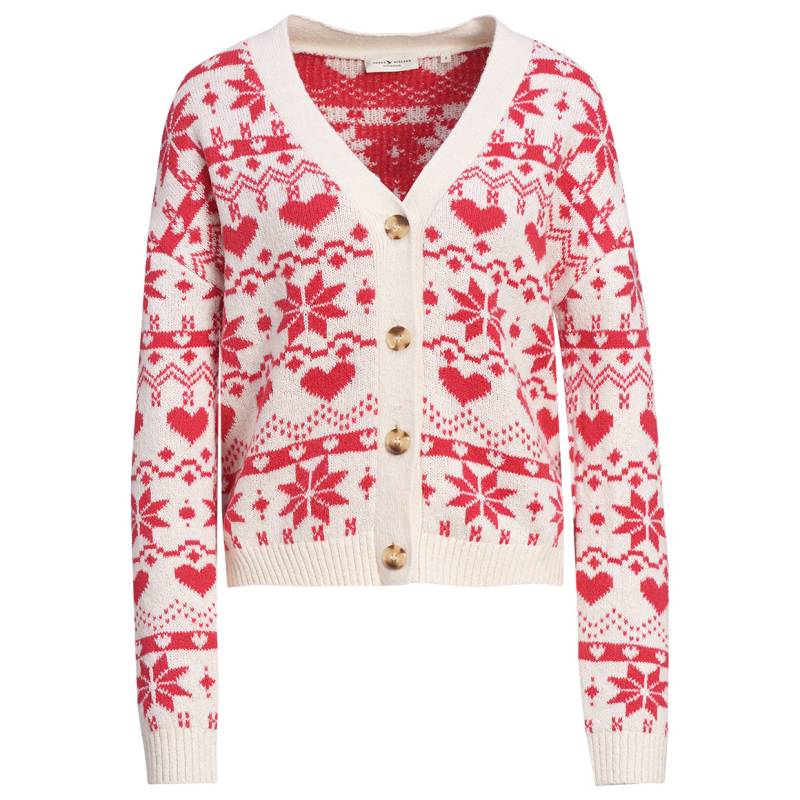 Damen Strickjacke mit Rippenbündchen von Gina