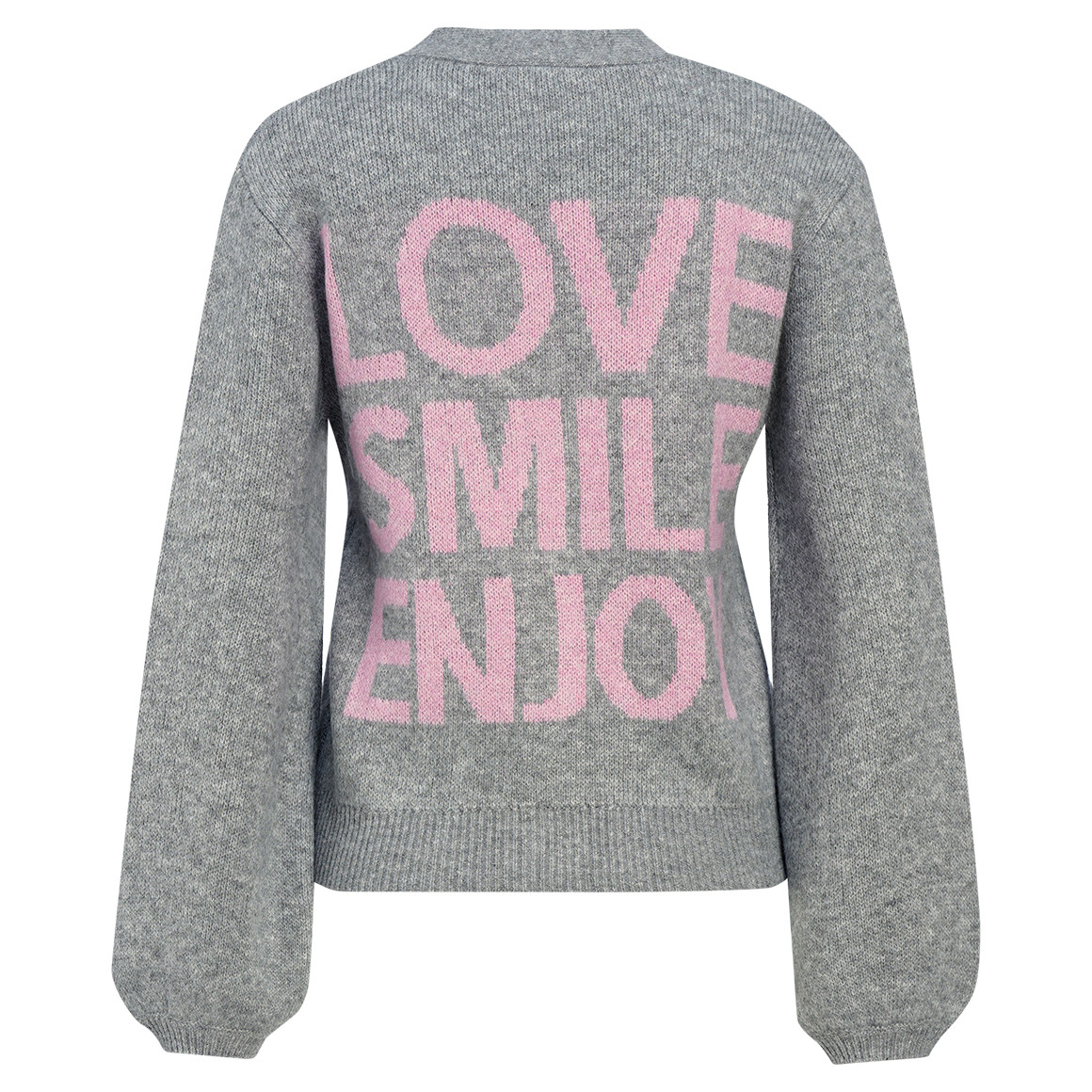 Damen Strickjacke mit Schriftzug Damen Strickjacke mit Schriftzug von Gina