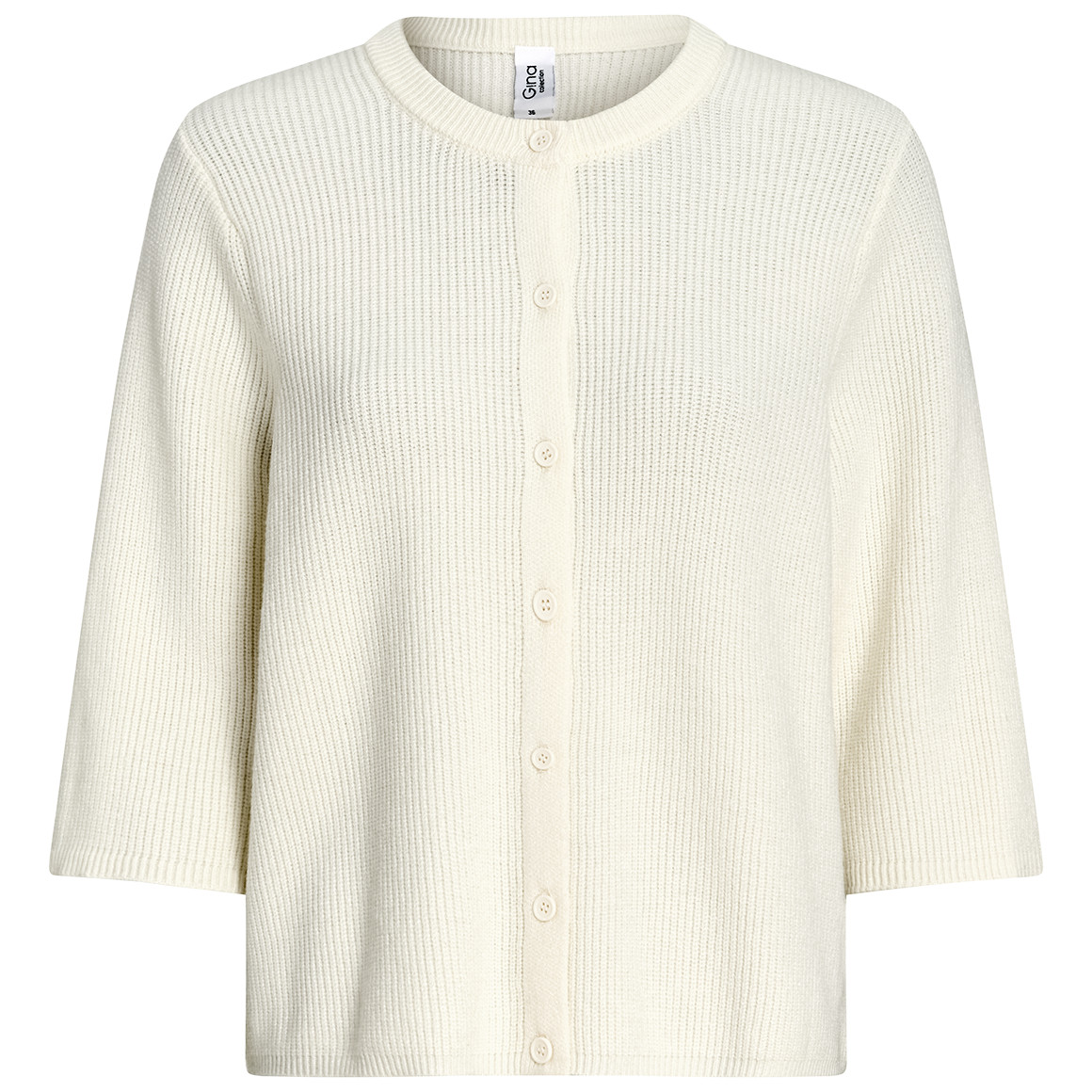Damen Strickjacke mit halblangen Ärmeln von Gina