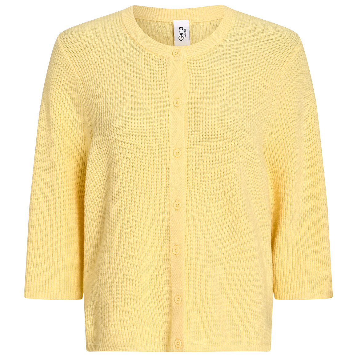 Damen Strickjacke mit halblangen Ärmeln von Gina