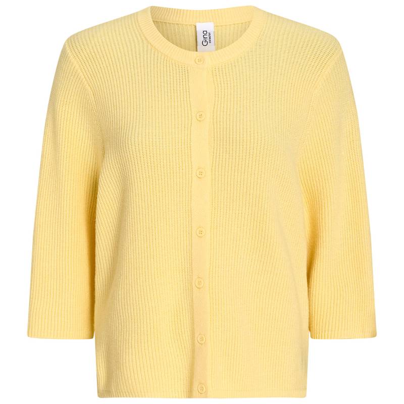 Damen Strickjacke mit halblangen Ärmeln von Gina