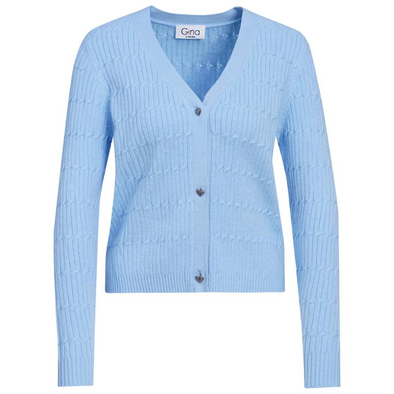 Damen Strickjacke unifarben von Gina