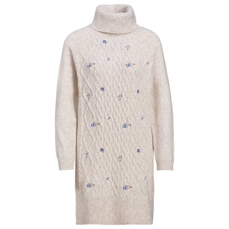 Damen Strickkleid mit Zopfmuster Damen Strickkleid mit Zopfmuster von Gina