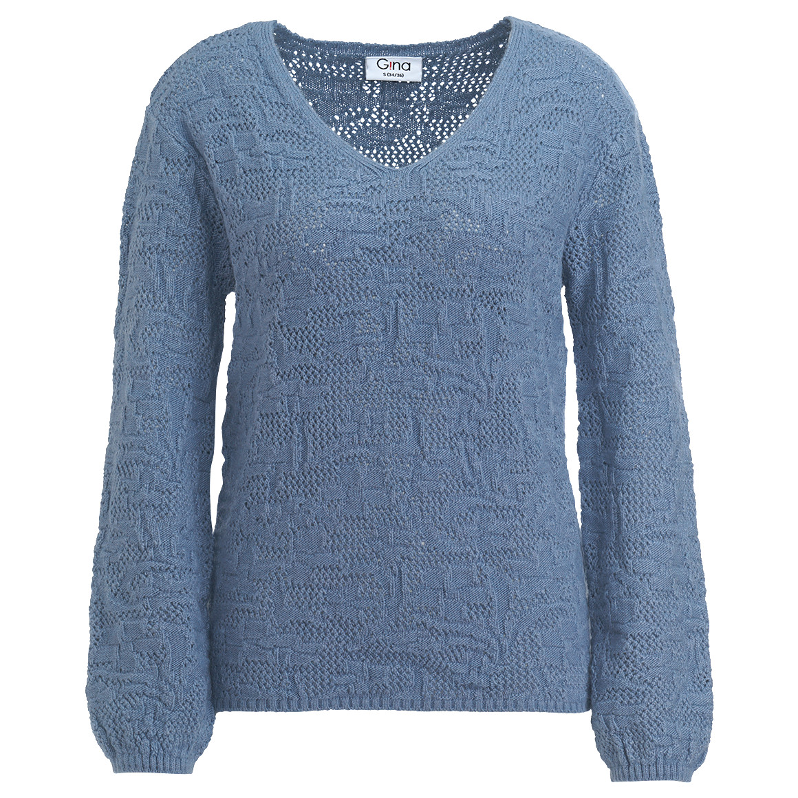 Damen Strickpullover mit Ajourmuster Damen Strickpullover mit Ajourmuster von Gina