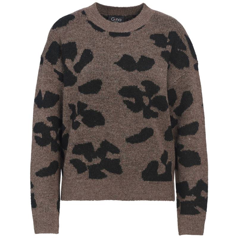 Damen Strickpullover mit Allover-Muster von Gina