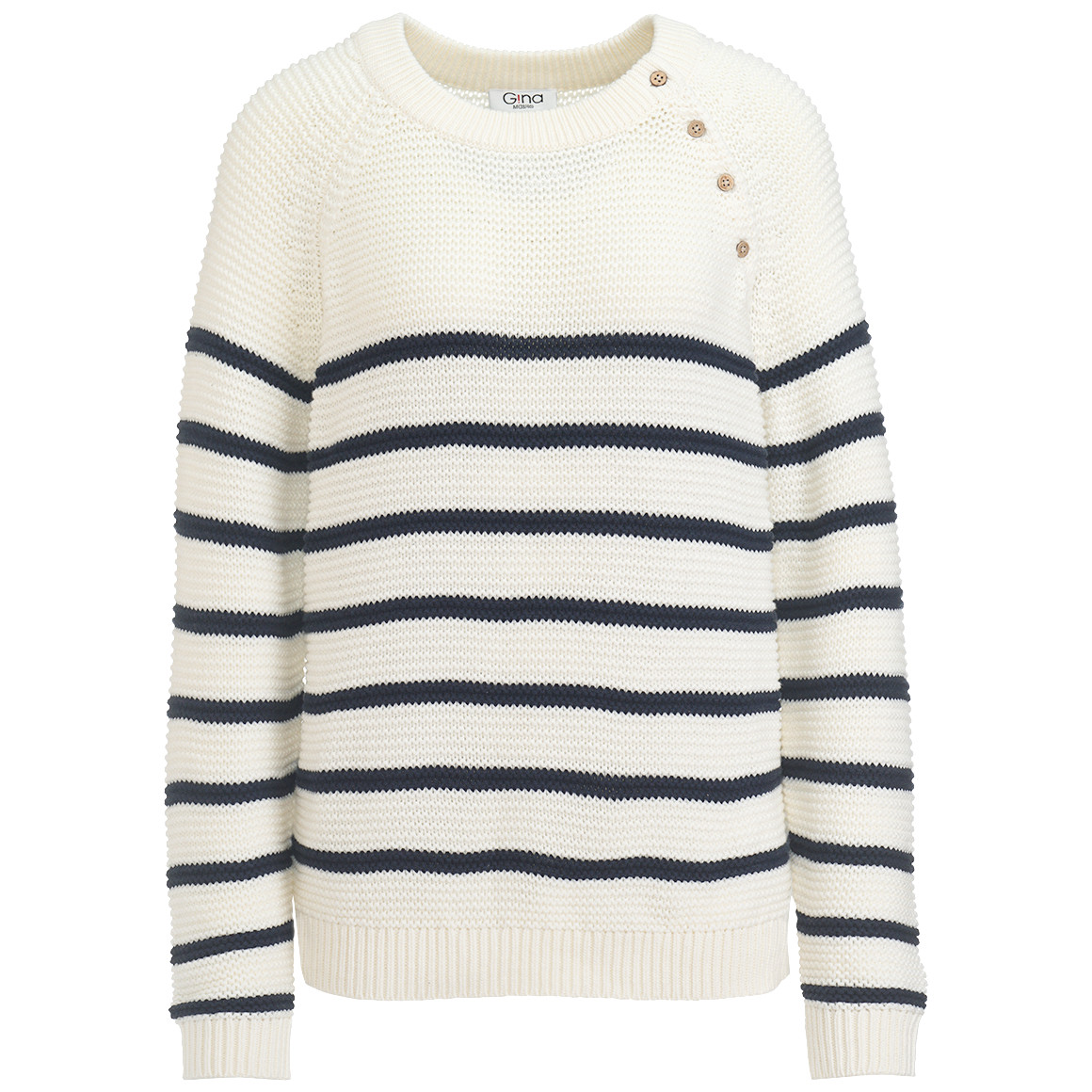 Damen Strickpullover mit Bio-Baumwolle Damen Strickpullover mit Bio-Baumwolle von Gina