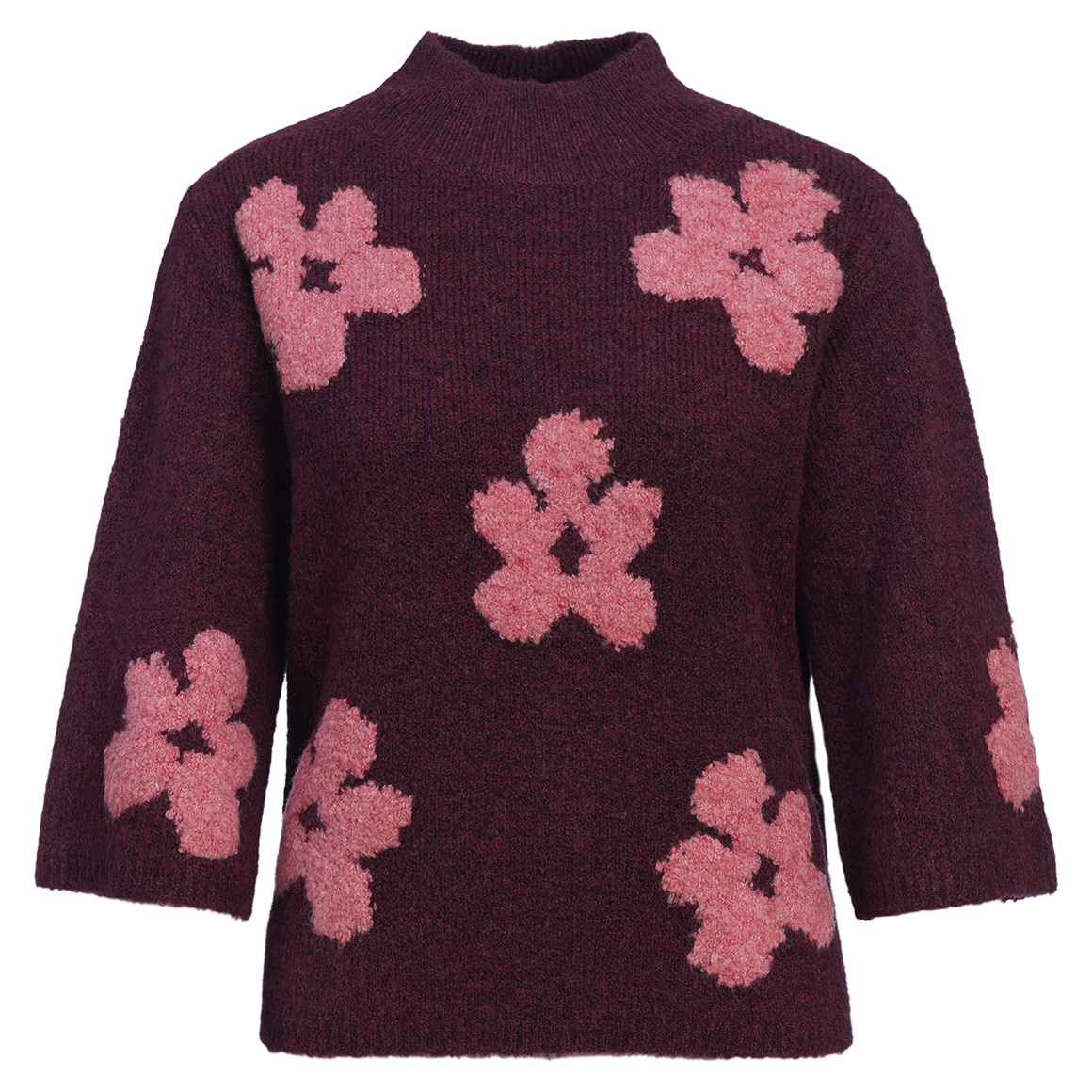 Damen Strickpullover mit Blumenmuster Damen Strickpullover mit Blumenmuster von Gina