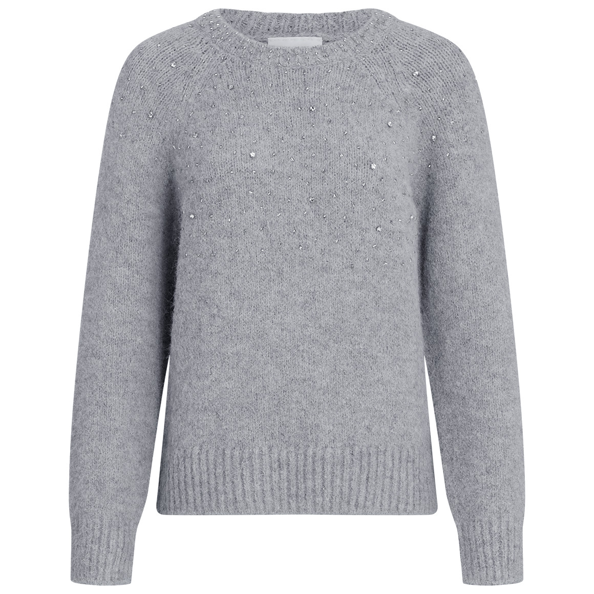 Damen Strickpullover mit Glitzersteinen von Gina