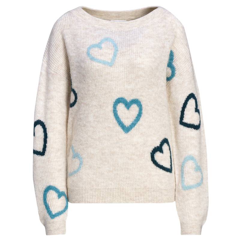 Damen Strickpullover mit Herz-Allover Damen Strickpullover mit Herz-Allover von Gina