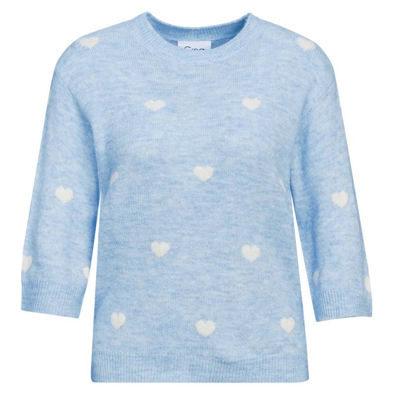 Damen Strickpullover mit Herz-Allover Damen Strickpullover mit Herz-Allover von Gina