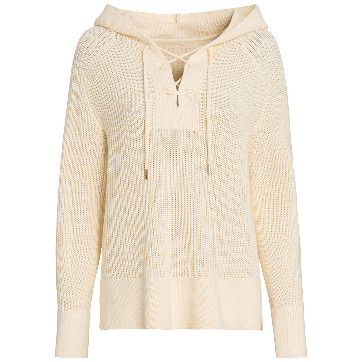 Damen Strickpullover mit Kapuze von Gina
