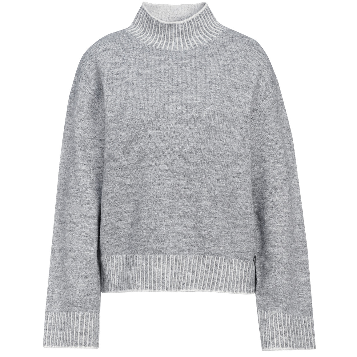 Damen Strickpullover mit Stehkragen von Gina