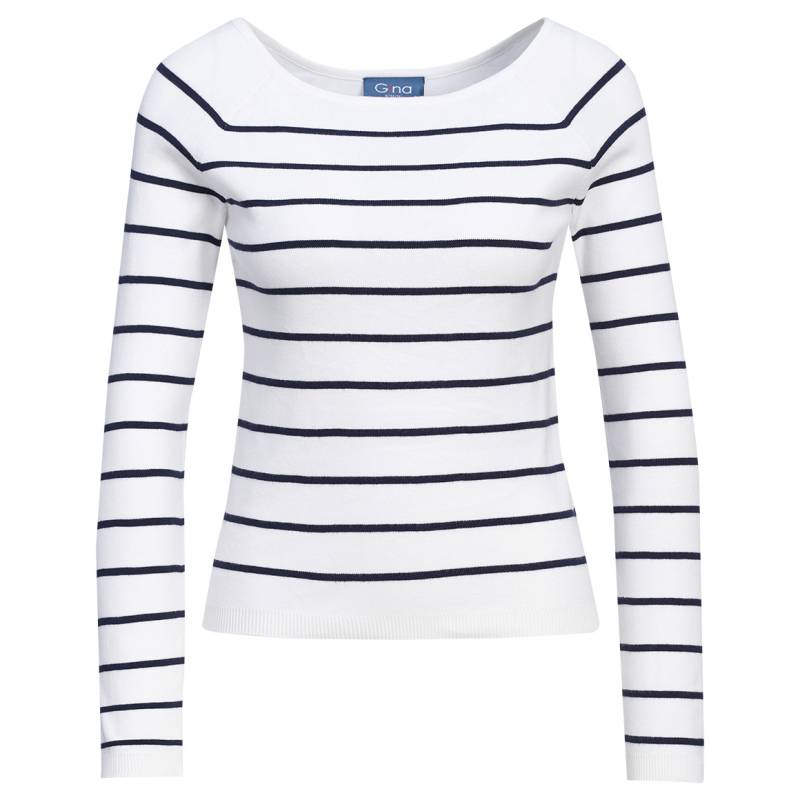 Damen Strickpullover mit Streifenmuster von Gina