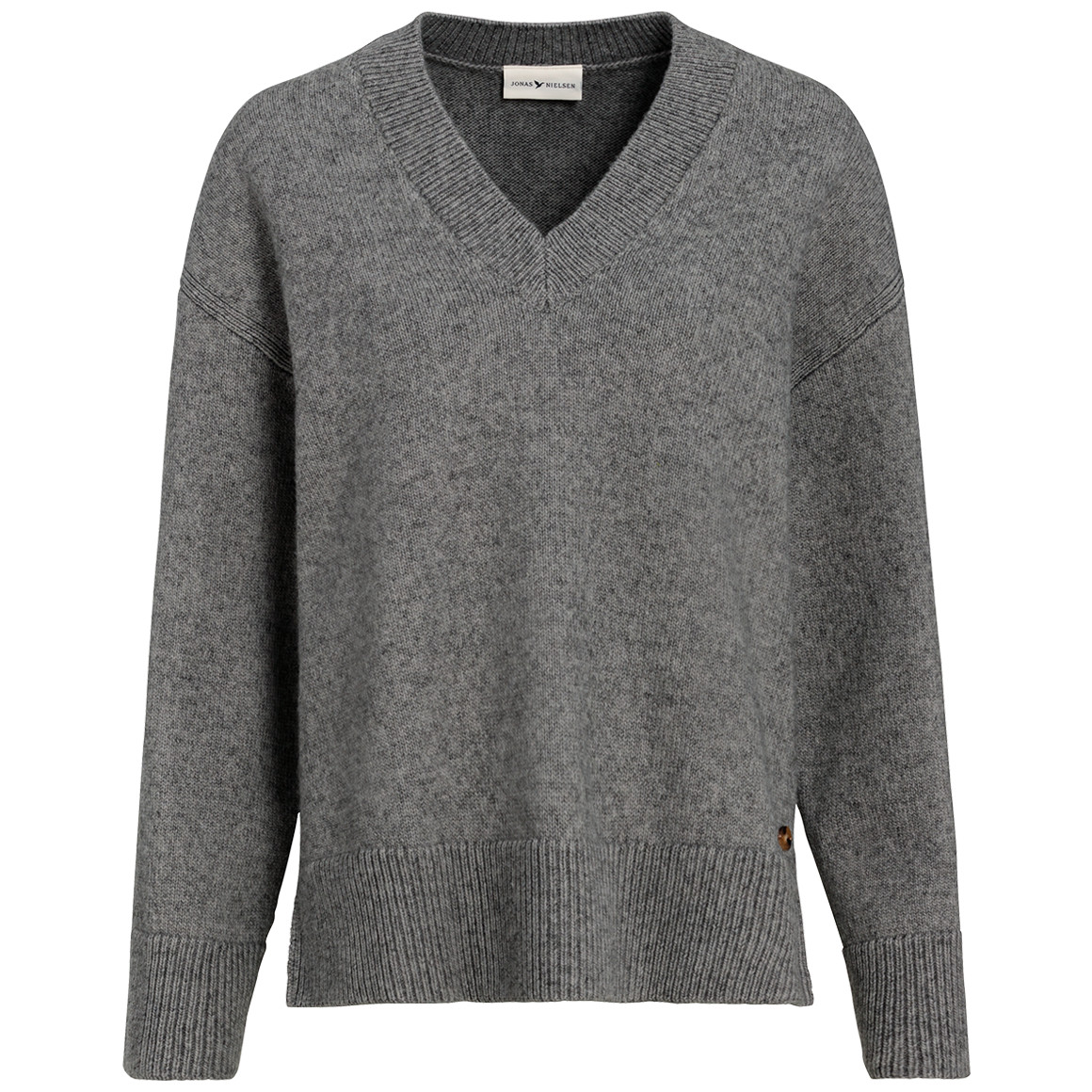 Damen Strickpullover mit V-Ausschnitt von Gina