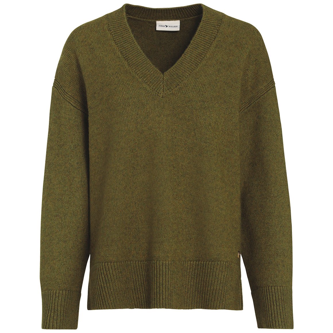 Damen Strickpullover mit V-Ausschnitt von Gina