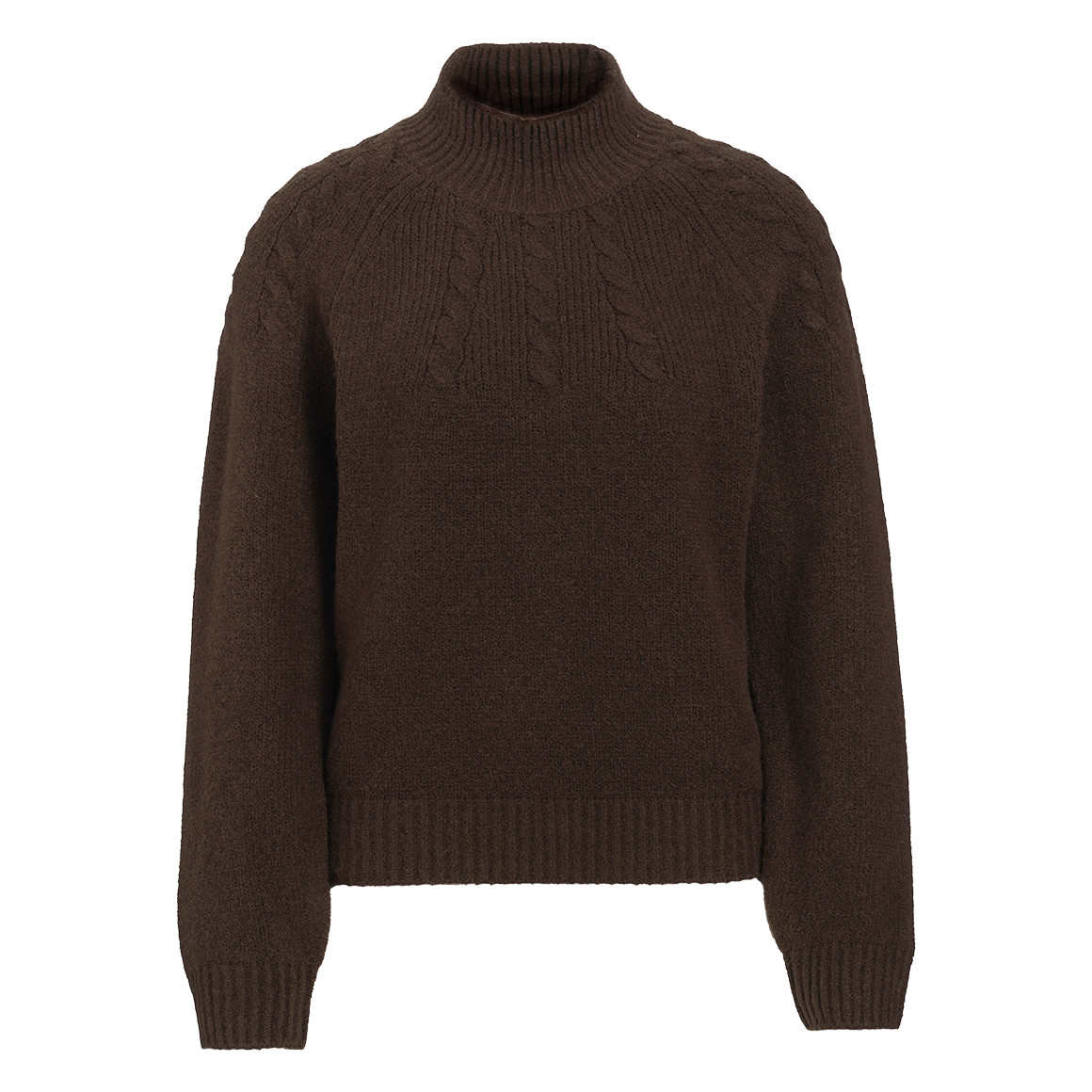 Damen Strickpullover mit Zopfmuster Damen Strickpullover mit Zopfmuster von Gina