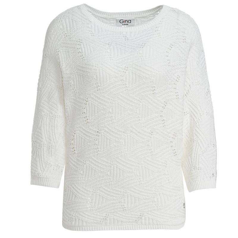 Damen Strickshirt mit Ajour-Muster von Gina