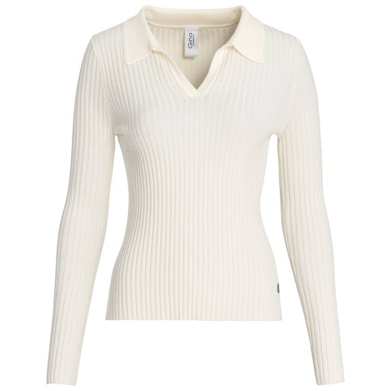 Damen Strickshirt mit Polokragen von Gina