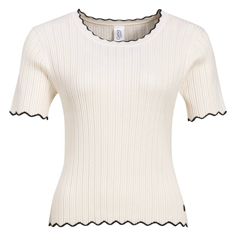 Damen Strickshirt mit Wellenkante von Gina