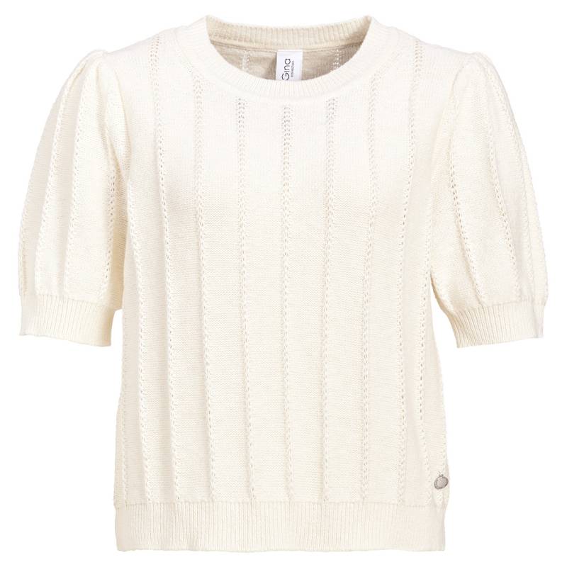 Damen Strickshirt mit kurzen Ärmeln von Gina