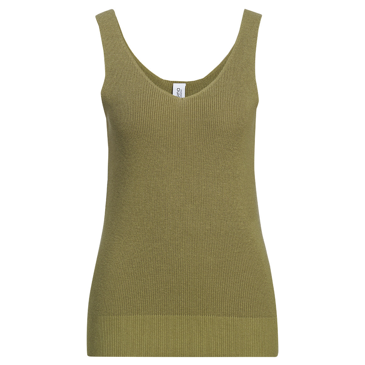 Damen Stricktop mit Rippstruktur Damen Stricktop mit Rippstruktur von Gina