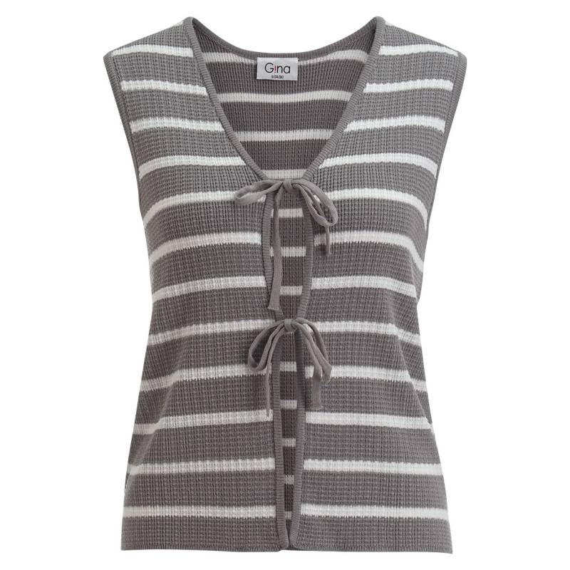 Damen Strickweste mit Bindebändern Damen Strickweste mit Bindebändern von Gina