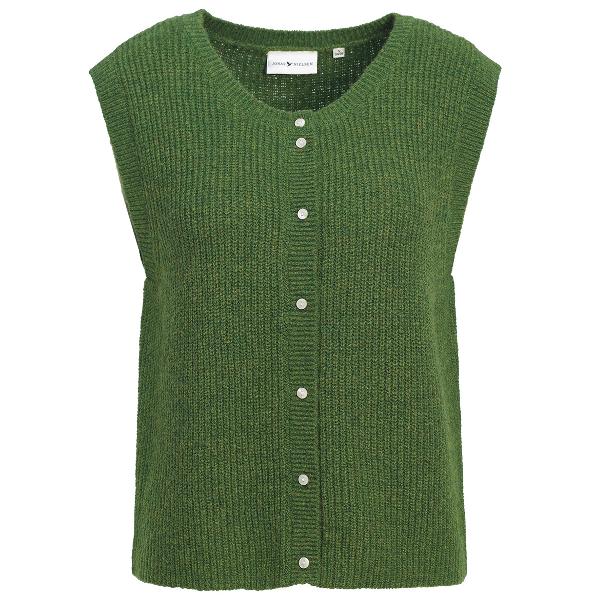 Damen Strickweste mit Knopfleiste von Gina